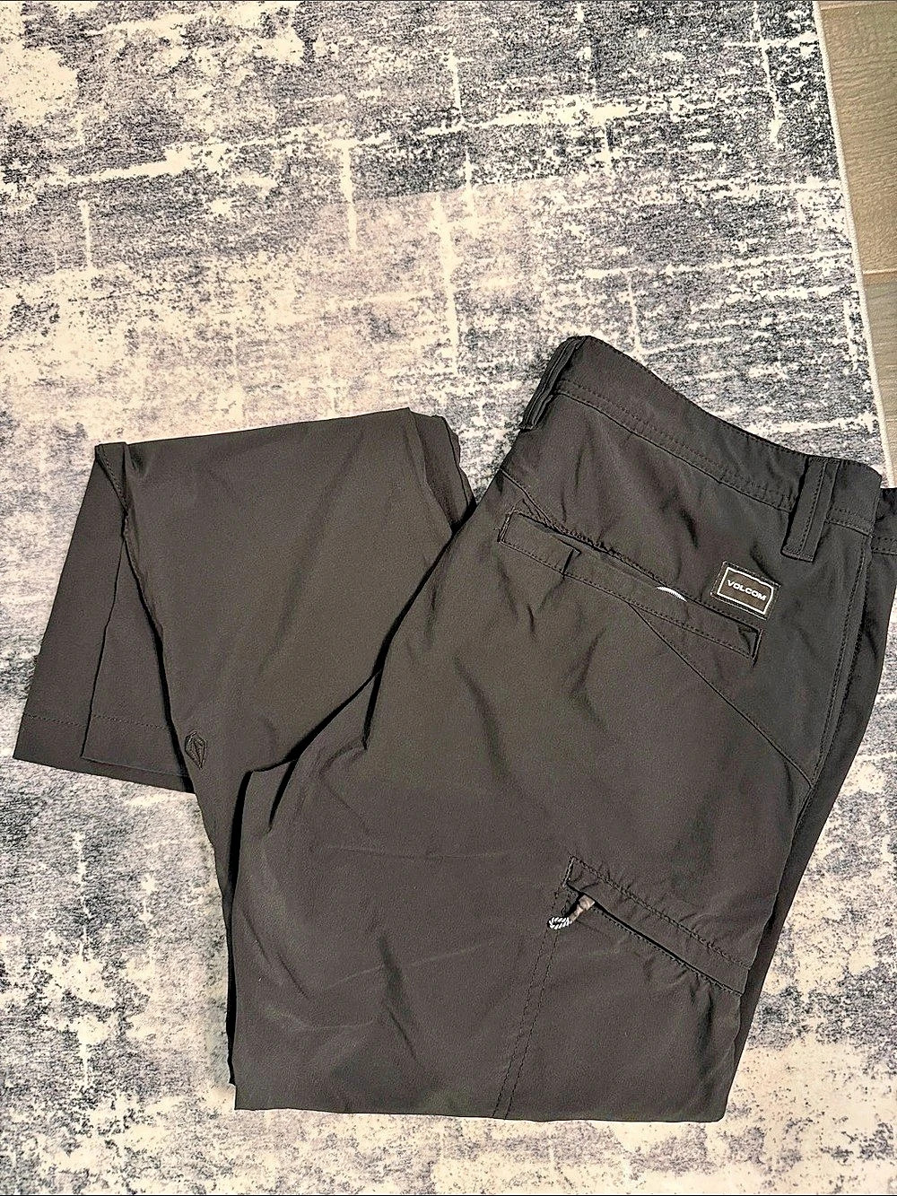 Volcom Black Athletic Pants Like New
